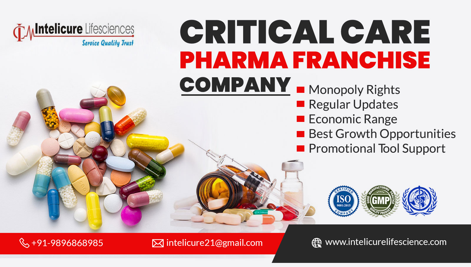 Which is the Right Critical care pharma franchise company to Invest in India? | Intelicure Lifesciences