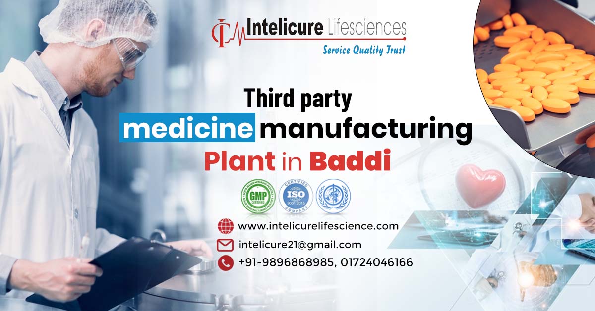 Leading Third Party Medicine Manufacturing Plant Baddi | Intelicure Lifesciences