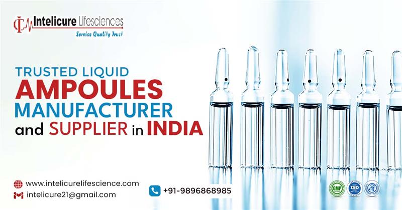 Liquid Ampoules Manufacturer and Supplier in India