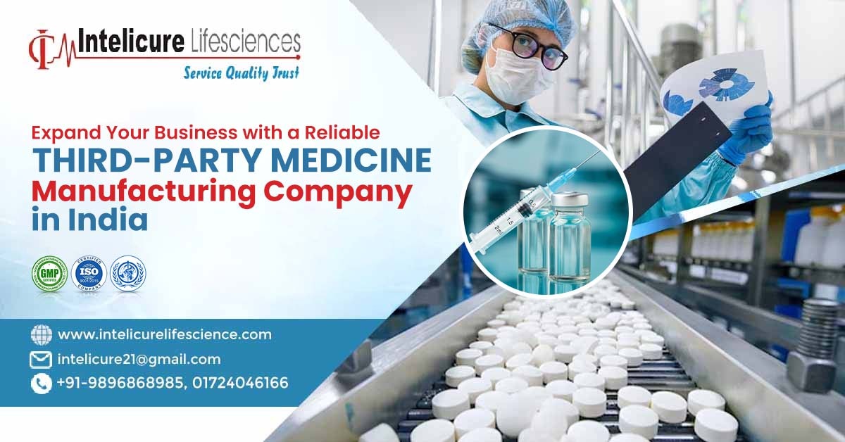 Medicine third party manufacturing company in india
