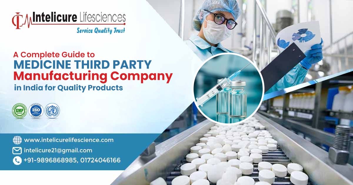 Medicine Third-Party Manufacturing Company in India
